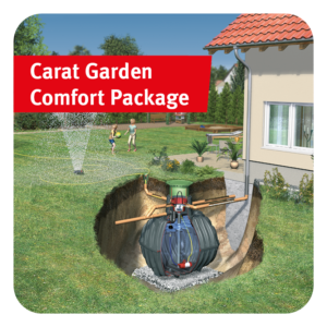 Carat Garden Comfort Rainwater Harvesting Package