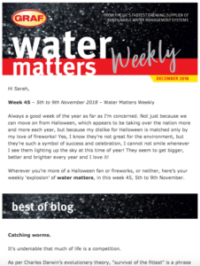 water matters weekly