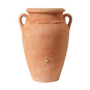 Antique Amphora 250 Litres Terracotta Water Butt (tap included)