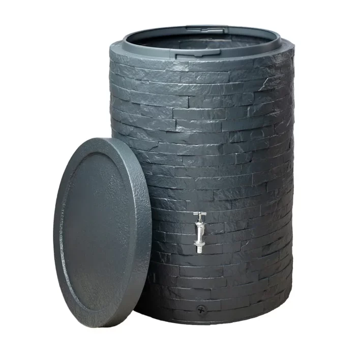 MURO Water Collector 260 Litres (Graphite Grey with Tap Included)