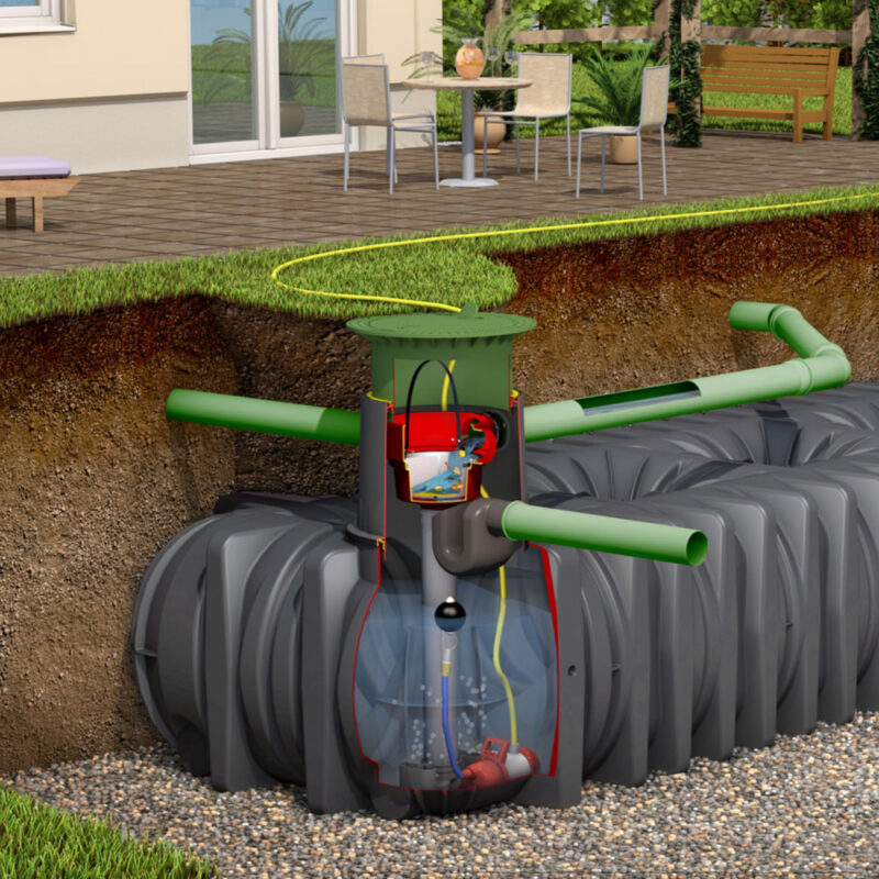 Platin Garden Comfort XL/XXL Rainwater Harvesting System