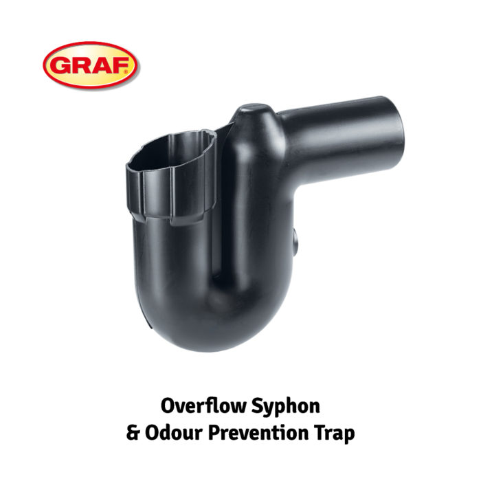 overflow syphon odour prevention